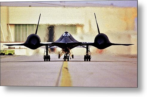 Air Force Metal Print featuring the photograph 71 Taxis by Benjamin Yeager