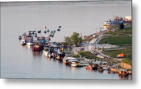 Aerials Metal Print featuring the photograph Belgrade, Serbia #8 by Russell Gordon