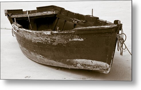 Frank Tschakert Metal Print featuring the photograph Boat by Frank Tschakert