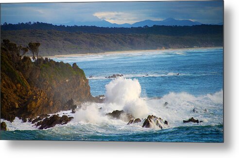 Landscape Metal Print featuring the photograph Boom Crash by Glen Johnson