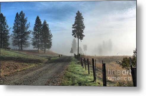 Weather Metal Print featuring the photograph Brigadoon by Julia Hassett