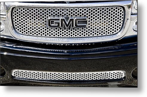 2013 Gmc Yukon Metal Print featuring the photograph Grille Me by Rich Franco