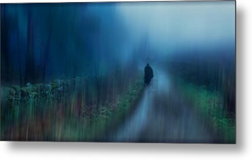 Lonelyness Metal Print featuring the photograph If You are Leaving just Leave by Jenny Rainbow