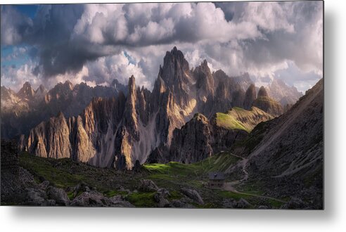 Dolomites Metal Print featuring the photograph Lost by Carlos F. Turienzo