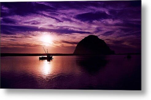 Sunset Metal Print featuring the photograph MB Harbor by Paul Foutz