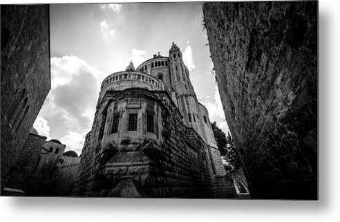 Abbey Metal Print featuring the photograph Mount Zion Abbey by David Morefield