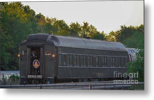 Car Metal Print featuring the photograph Pullman Dover Harbor Passenger by Jeff at JSJ Photography