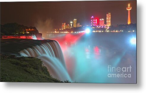 Niagara Falls Metal Print featuring the photograph Soft Serve Niagara Falls by Adam Jewell