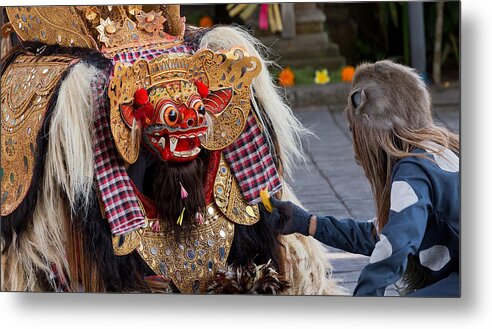 Travel Metal Print featuring the photograph Traditional Dance - Bali by Matthew Onheiber