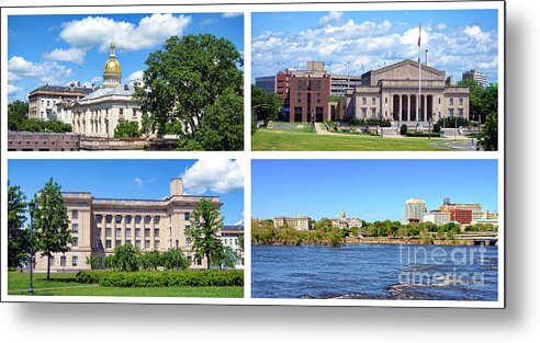 Trenton Metal Print featuring the photograph Trenton New Jersey by Olivier Le Queinec