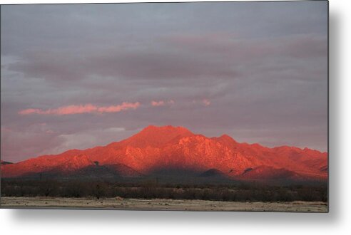 Arizona Metal Print featuring the photograph Tucson Mountains by David S Reynolds