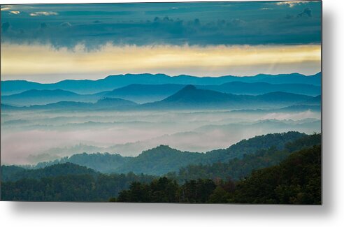 Asheville Metal Print featuring the photograph Waiting for the Sun by Joye Ardyn Durham