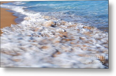 Photography Metal Print featuring the photograph Water in Motion by Kaye Menner