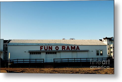 Maine Metal Print featuring the photograph Fun O Rama by Mary Capriole