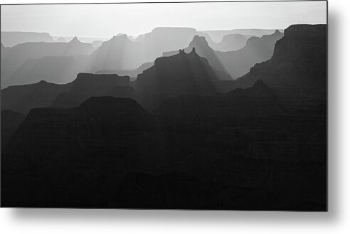 Grand Canyon National Park Metal Print featuring the photograph Grand Canyon Arizona by Shankar Adiseshan
