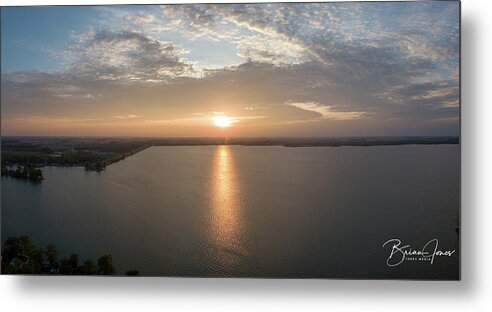  Metal Print featuring the photograph Sunset #2 by Brian Jones