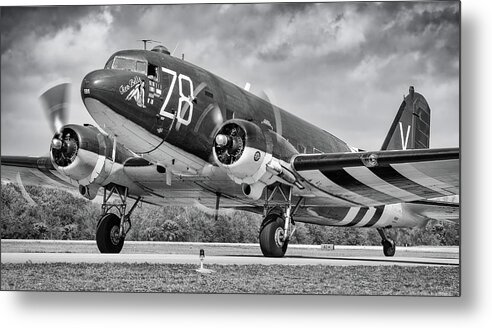 C47 Metal Print featuring the photograph C-47 TICO Belle by David Hart