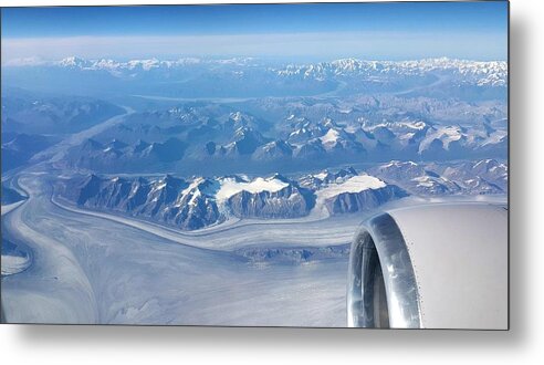 Glaziers Metal Print featuring the photograph Flying Through by Britten Adams