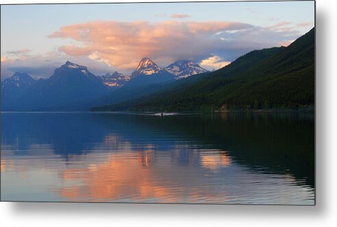 Montana Metal Print featuring the photograph Glacier Lake by Pat Exum