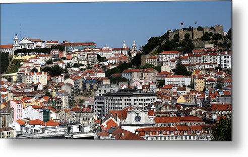 Lisbon Metal Print featuring the photograph Lisbon 18 by Andrew Fare