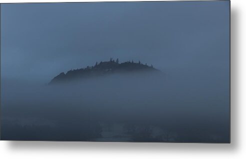 Nature Metal Print featuring the photograph Morning fog by Lukasz Ryszka