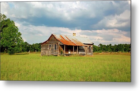 Alabama Metal Print featuring the photograph Old Cabin by Mountain Dreams