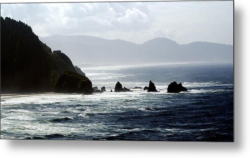 Ocean Metal Print featuring the photograph Oregon Coast 5 by Marty Koch