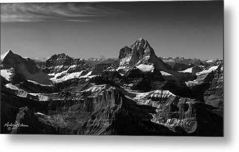 Mountain Metal Print featuring the photograph P E A K by Andrew Dickman