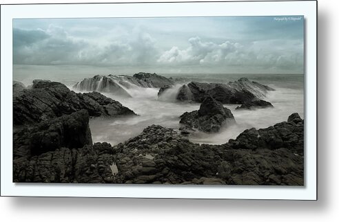 Forster Nsw Australia Metal Print featuring the digital art Rocky Forster 66881 by Kevin Chippindall