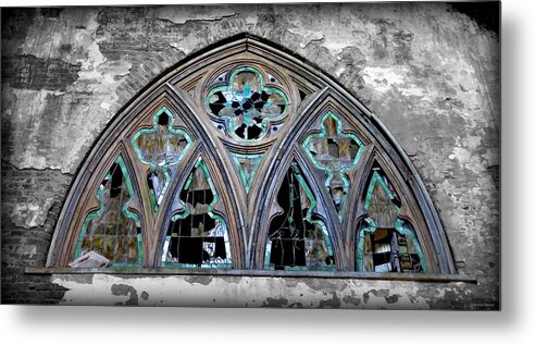 Shattered Metal Print featuring the photograph Shattered by Dark Whimsy