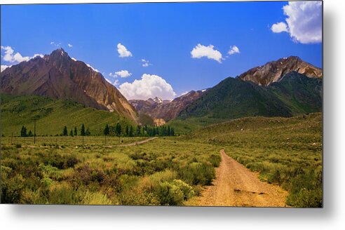 Sierra Mountains Metal Print featuring the photograph Sierra Mountains - Mammoth Lakes, California by Bryant Coffey