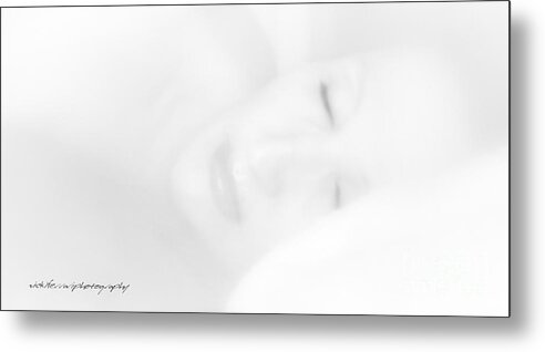 Vicki Ferrari Photography Metal Print featuring the photograph Soft Sleep by Vicki Ferrari