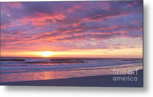  Metal Print featuring the photograph Sunrise Pinks by LeeAnn Kendall