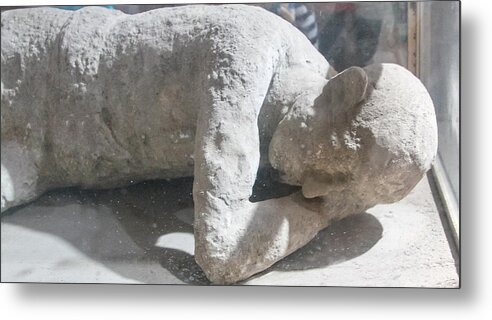 Pompeii Metal Print featuring the photograph Suspended in Time by Allan Levin