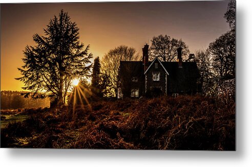 Bradgate Metal Print featuring the photograph The Last Glow by Nick Bywater