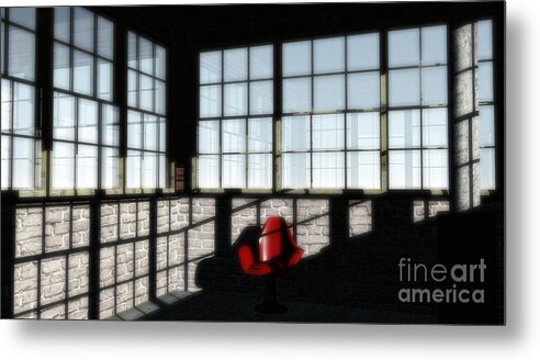Time Out Metal Print featuring the digital art Time Out by Richard Rizzo