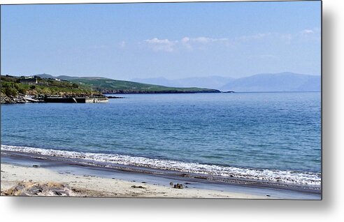 Irish Metal Print featuring the photograph Ventry Harbor on the Dingle Peninsula Ireland by Teresa Mucha