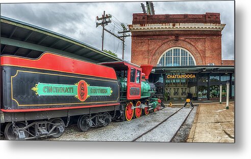 Train Metal Print featuring the photograph Cincinnati Southern Railroad by Susan Rissi Tregoning