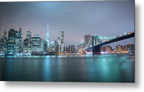 Photography Metal Print featuring the photograph City Life by Eye Of The Mind Photography