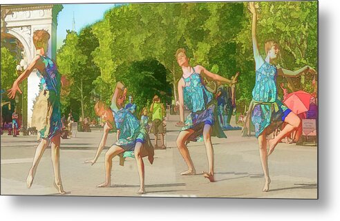 Dancing Metal Print featuring the photograph Dancing in the Sun by Jessica Levant