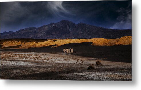 Ruins Metal Print featuring the photograph Old Ruins - A Memory Of Harmony Borax Works by May G