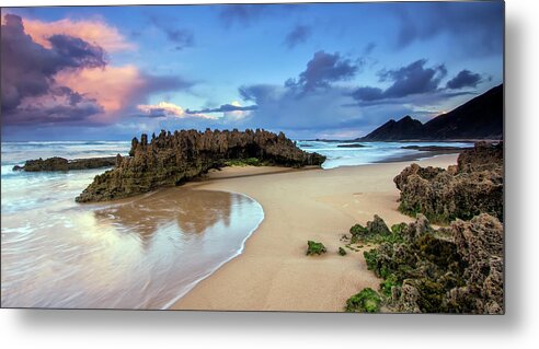 Water's Edge Metal Print featuring the photograph Stone Age by Luiskurtum Photography