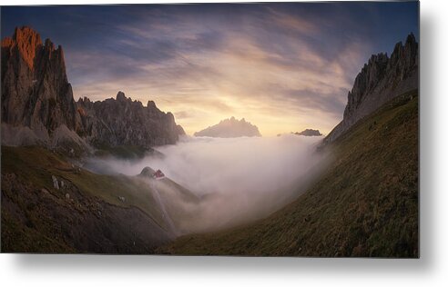 Picos Metal Print featuring the photograph Way To Aliva by Carlos F. Turienzo