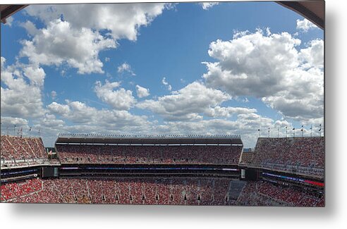 Gameday Metal Print featuring the photograph Panorama Bryant-Denny Stadium #2 by Kenny Glover