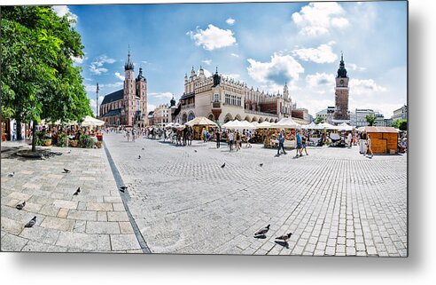 Gothic Style Metal Print featuring the photograph Krakow #5 by Martin-dm