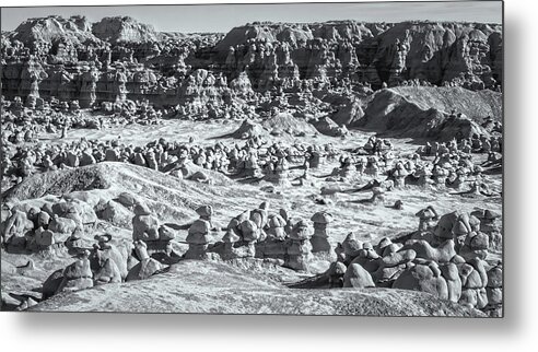 Goblin Metal Print featuring the photograph Alien Convention Goblin Valley State Park Utah by Joan Carroll