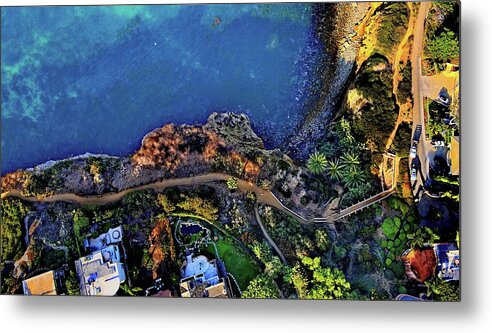 Walk Metal Print featuring the photograph Coast Walk Trail - La Jolla by Russ Harris