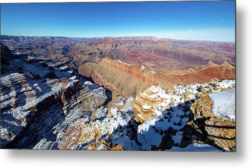 Grand Canyon Metal Print featuring the photograph Grand Canyon #3 by Steve Templeton