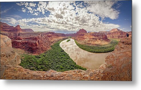 Shafer Trail Metal Print featuring the photograph November 2022 Goose Neck Bend by Alain Zarinelli