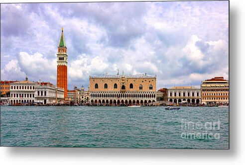Venice Metal Print featuring the photograph Postcard From Venice by Olivier Le Queinec